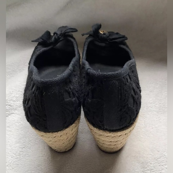 Tory Burch Jackie Lace Espadrille Wedge - Picture 8 of 9